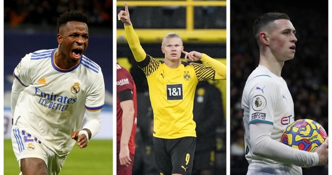 Top những cầu thủ trẻ đắt giá nhất thế giới năm Tân Sửu: Vinicius vượt mặt Haaland, sao người Anh áp đảo quân số