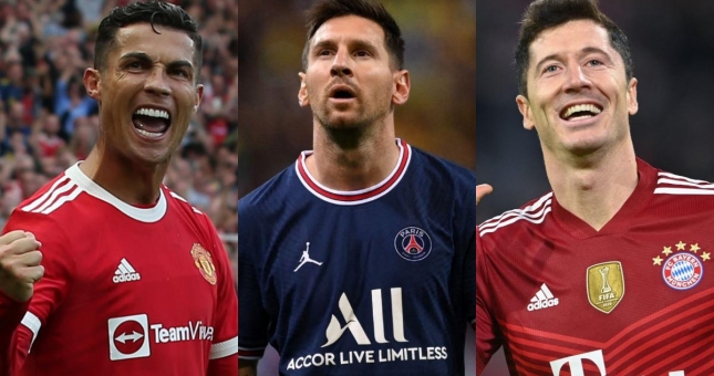 Đội hình các siêu sao bóng đá xuất sắc nhất thế giới năm Tân Sửu 2021