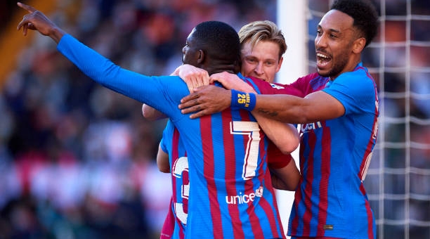 Tân binh tỏa sáng rực rỡ, Barca trở lại top 4 La Liga bằng chiến thắng thuyết phục