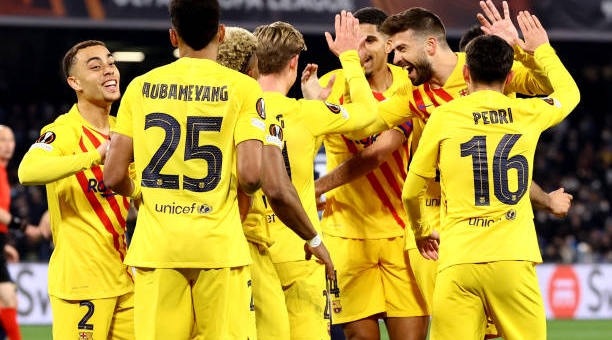 Barcelona giành vé đi tiếp tại Europa League sau màn rượt đuổi tỷ số hấp dẫn