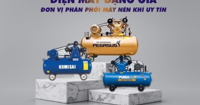 Top 5 thương hiệu máy nén khí, bơm hơi tốt nhất hiện nay