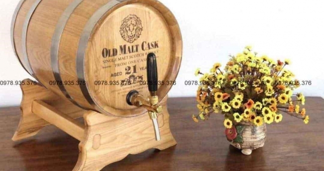 Thùng rượu gỗ sồi - Thùng gỗ sồi nhập khẩu Nga