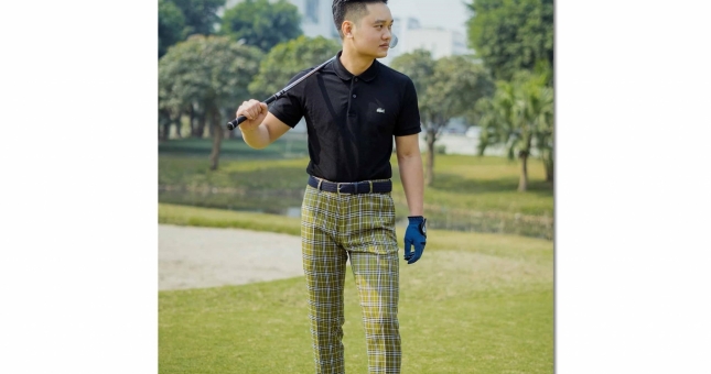 Golf thủ tự tin thi đấu với thời trang golf Juan’s Tailor của NTK Nguyễn Công Hoan