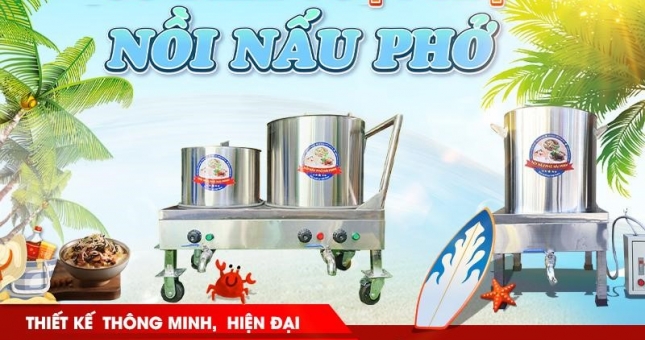 “Nồi nấu phở Hải Minh” phủ sóng khắp nhà hàng quán ăn