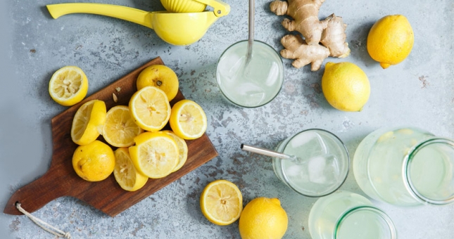 Cách giảm cân bằng chanh và gừng cực đơn giản