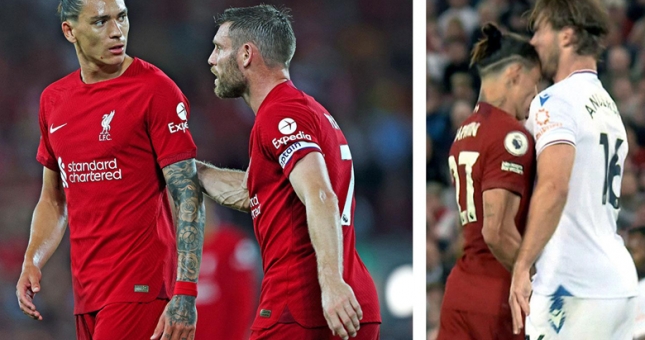 Jurgen Klopp lên tiếng về chiếc thẻ đỏ của Nunez: ‘Đó không phải là cách bạn nên ứng xử’