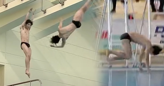 VIDEO: VĐV nhảy cầu Việt Nam lần thứ 2 nhận 0 điểm tại SEA Games 31