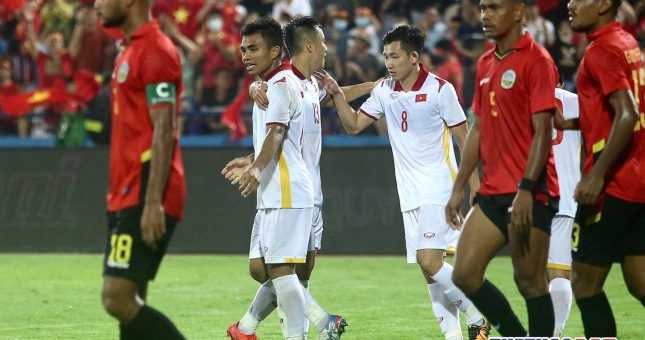 Chật vật đánh bại ‘đội tí hon’, U23 Việt Nam chính thức vào Bán kết SEA Games 31