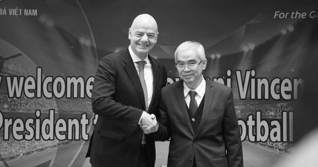 Chủ tịch FIFA và nhiều LĐBĐ chia buồn về sự ra đi của cựu chủ tịch VFF Lê Hùng Dũng