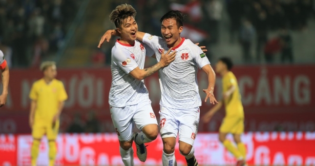 Đại thắng trong trận 'thủy chiến', Hải Phòng FC tiếp tục dẫn đầu V-League 2022