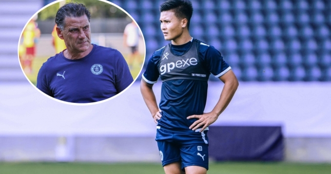 HLV Pau FC chỉ ra khuyết điểm Quang Hải lặp lại 3 lần ở trận đầu đá chính