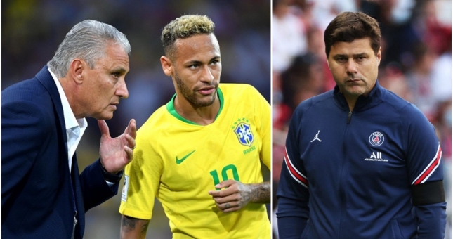 HLV Brazil gọi Pochettino là 'con lừa' vì không biết dùng Neymar