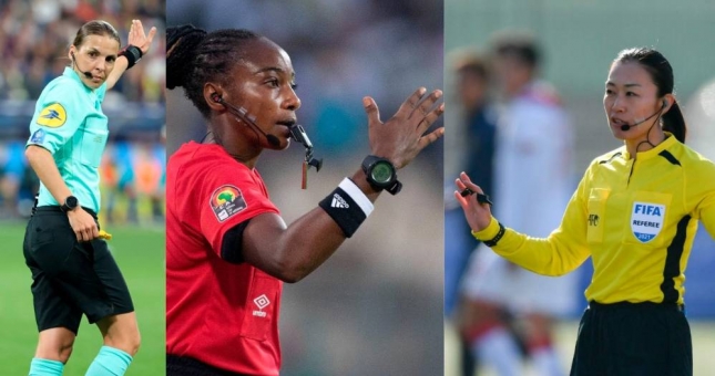 Lần đầu tiên trong lịch sử trọng tài nữ cầm còi tại VCK World Cup