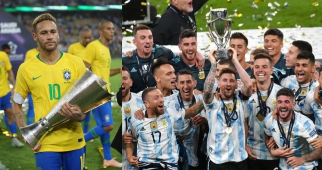 Neymar mỉa mai Argentina: 'Họ vừa vô địch World Cup à?'