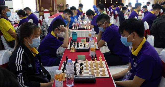 Khởi tranh giải vô địch cờ vua đồng đội quốc gia 2022