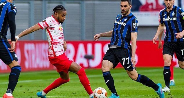 VIDEO bàn thắng Leipzig 1-1 Atalanta - Tứ kết Europa League