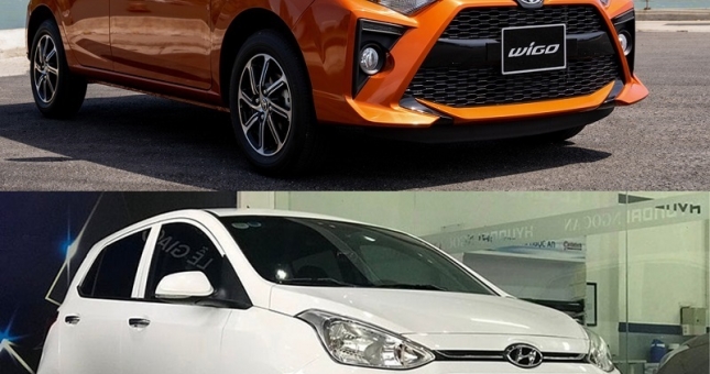 So sánh Toyota Wigo 2021 và Hyundai Grand i10 2021