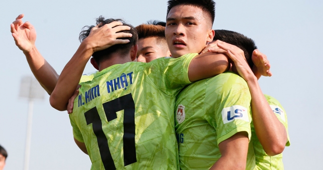 Tuyển thủ U23 Việt Nam tỏa sáng giúp Phố Hiến đánh bại Phù Đổng 'không tưởng'