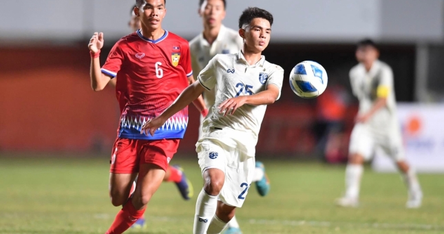 Bị nhược tiểu cầm hòa, U16 Thái Lan có nguy cơ bị loại từ vòng bảng