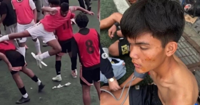 Tài năng trẻ Indonesia tung kung-fu triệt hạ đối thủ, đối diện án phạt cực nặng