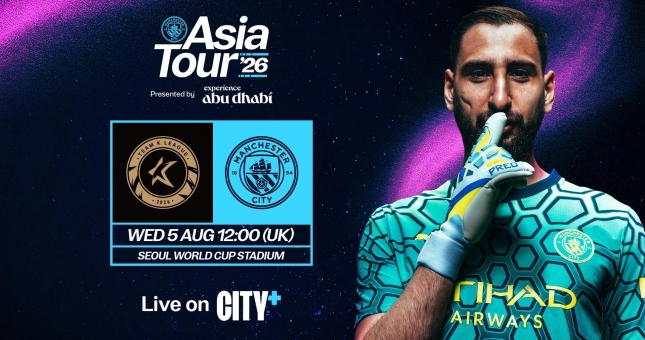 Link xem trực tiếp K League All-Stars vs Man City, 18h hôm nay 5/8