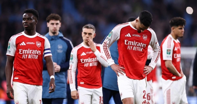 Arsenal thiết lập kỷ lục đáng quên sau thất bại tại Carabao Cup