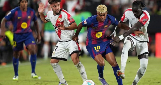 Trực tiếp bóng đá Barca vs Vallecano, 20h00 hôm nay 22/3