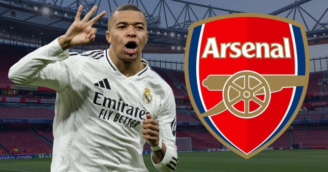 Chi 80 triệu Euro, Arsenal quyết chiêu mộ 'ngôi sao thay thế Mbappe'