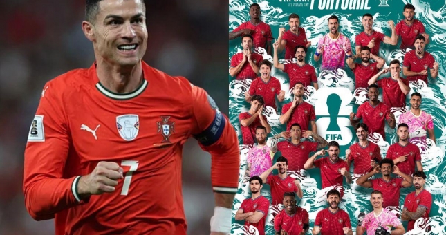 CHÍNH THỨC: ĐT Bồ Đào Nha chốt đội hình cực mạnh dự World Cup, Ronaldo dẫn đầu