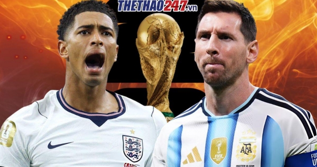 VTVgo VTV3 trực tiếp Anh vs Argentina, 2h00 ngày 16/7 - World Cup 2026