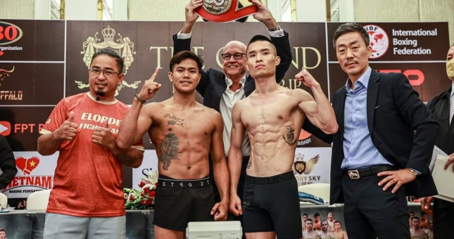 Lịch thi đấu sự kiện tranh đai IBF và WBO Asia