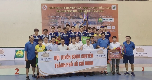 Giải bóng chuyền các đội mạnh phía Nam 2022: Cúp ở lại TP. HCM