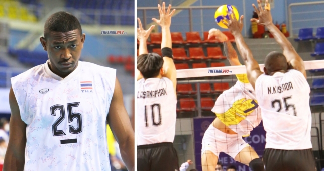 Tràng An Ninh Bình 'tậu' phụ công Thái Lan cao 2m02, bật đà 3m50