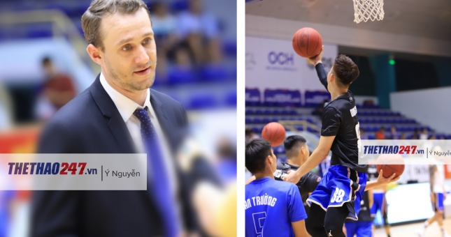 Lên rổ nhẹ, Quang Anh khiến HLV đội đối thủ phải tạm dừng trận đấu