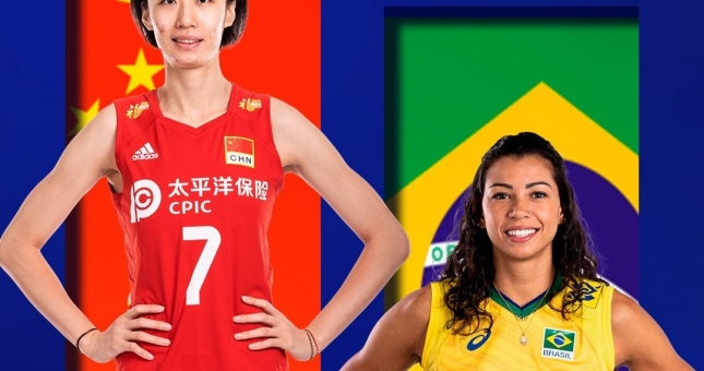 Lịch thi đấu bóng chuyền nữ VNL hôm nay, ngày 28/6: Trung Quốc vs Brazil