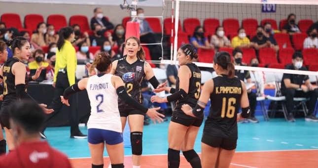 Đánh bại Philippines, bóng chuyền nữ Thái Lan chờ Việt Nam tại chung kết