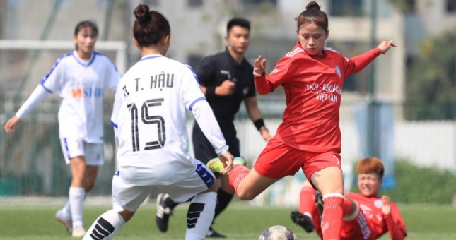 Giải BĐ Nữ VĐ U19 QG 2022 (ngày 7/4): Than KSVN trở lại đường đua