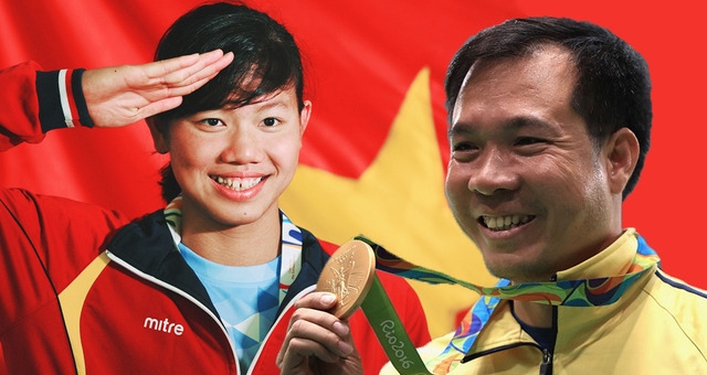 Xạ thủ Hoàng Xuân Vinh cùng Ánh Viên sẽ rước đuốc SEA Games