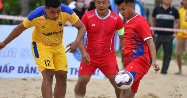 Khai mạc Giải bóng đá Bãi biển Vô địch quốc gia 2022: Sự khởi đầu đầy hứng khởi