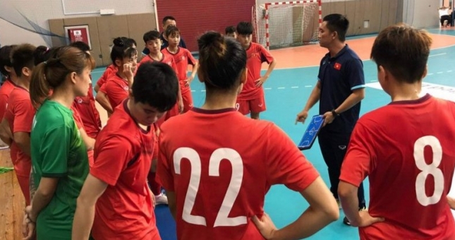 SEA Games 31: ĐT nữ futsal Việt Nam khép lại chuyến tập huấn tại Bahrain