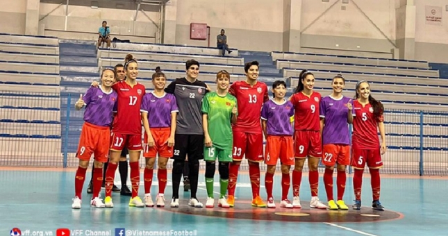 Đối thủ đầu tiên của ĐT nữ futsal Việt Nam cập bến SEA Games 31
