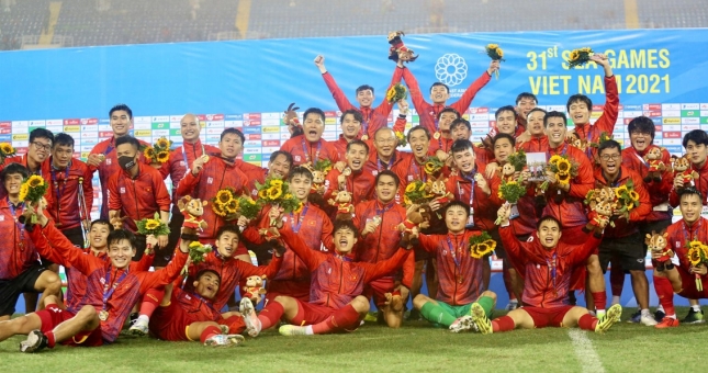 U23 Việt Nam giành HCV SEA Games 31