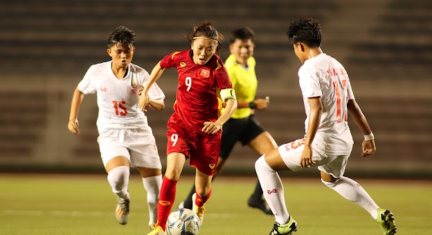 Đại thắng Myanmar, ĐT nữ Việt Nam vào bán kết AFF Cup với ngôi đầu BXH