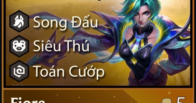 Cách chơi Đội hình Fiora Siêu Thú cực mạnh - ĐTCL mùa 17