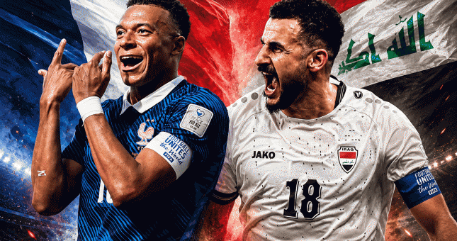 Xem trực tiếp Pháp vs Iraq - World Cup 2026 ở đâu?