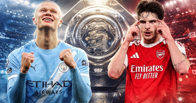 Xem trực tiếp Siêu cúp Anh 2026 Arsenal vs Man City ở đâu, kênh nào?
