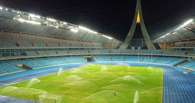 VIDEO: Choáng ngợp trước SVĐ Việt Nam chuẩn bị thi đấu, ngỡ tưởng Châu Âu