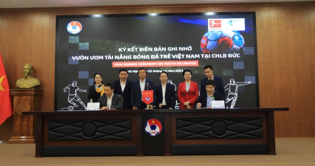 Next Media tài trợ toàn bộ chi phí đưa cầu thủ trẻ sang Bundesliga đào tạo