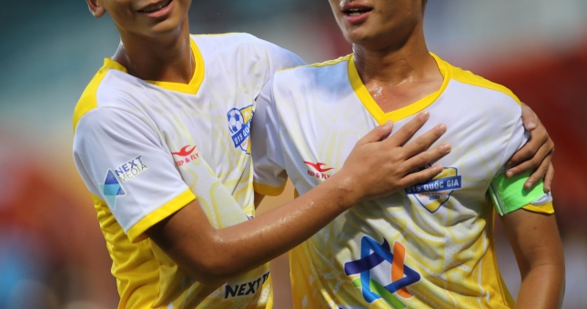 U15 Sông Lam Nghệ An xếp nhất bảng B Vòng chung kết U15 Quốc gia - Next Travel 2022