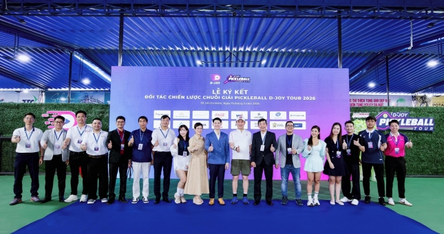 Pickleball D-Joy Tour 2026: Khẳng định vị thế quốc tế của thể thao Việt Nam